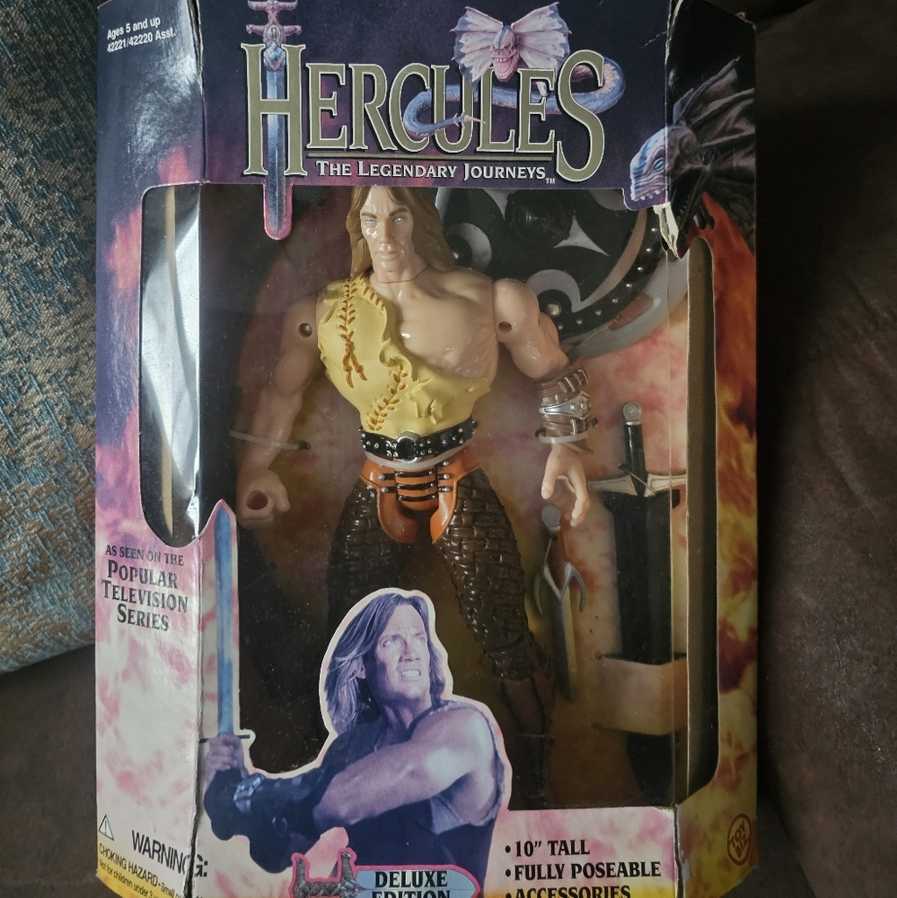 Deluxe Edition  Hercules Action Figure.
